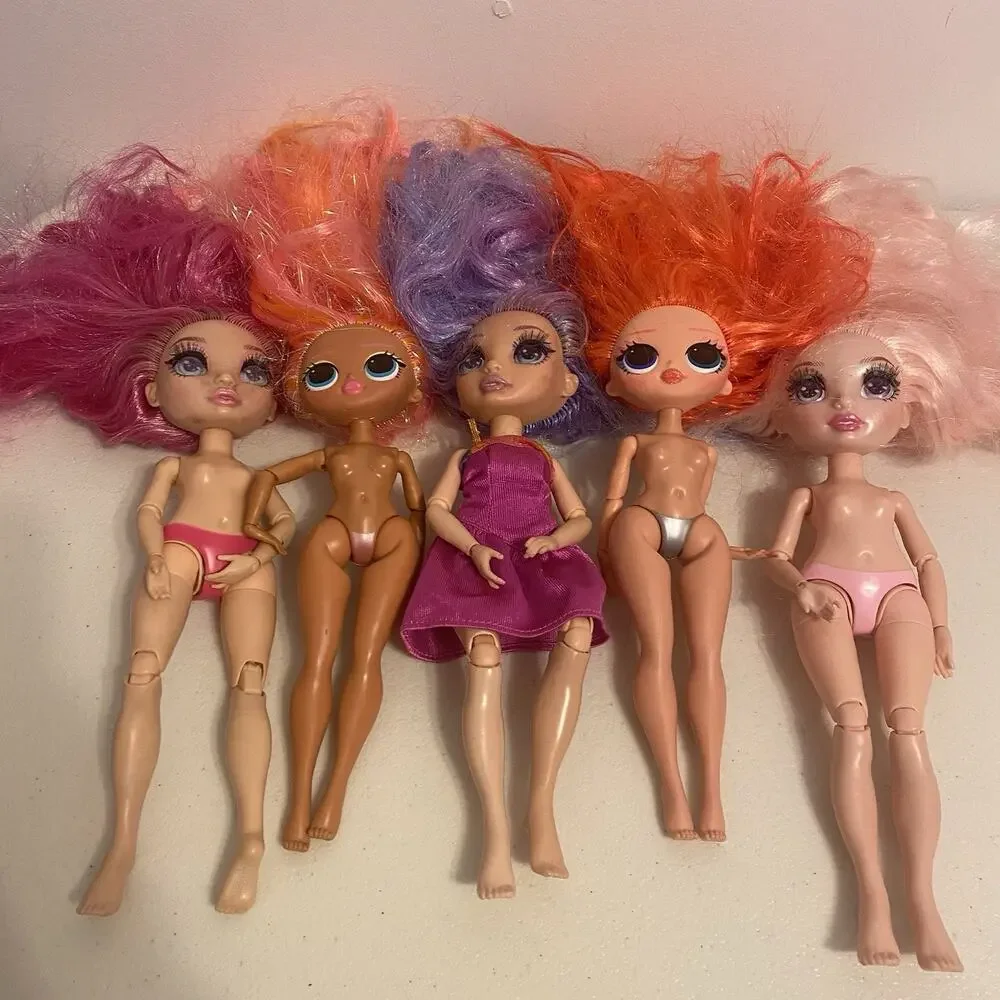 Dolls Lot5 Nude Rainbow High Stella Monroe Bella Parker Violet Willow & LOL OMG